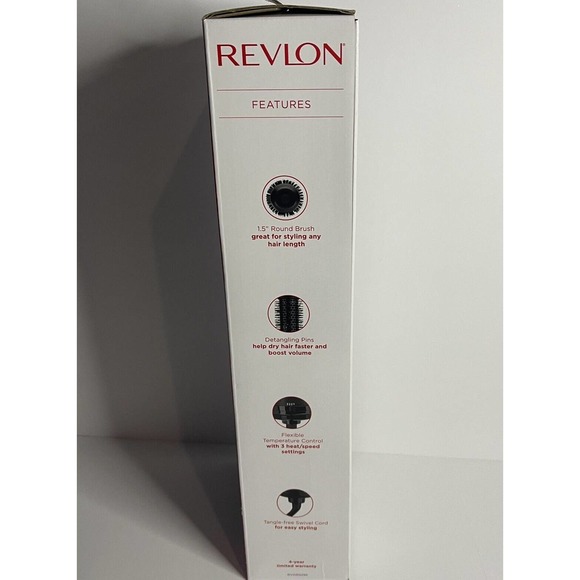 Revlon One Step Root Booster Round Brush Dryer - Fight Frizz (1-1/2 in) - Picture 4 of 9